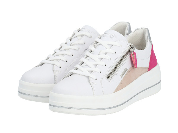 Remonte Damen Sneaker weiss/magenta