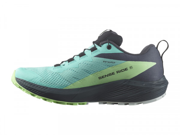 Salomon Damen Laufschuh Sense Ride 5 türkis/Gore-Tex