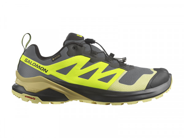 Salomon Herren Trailschuh X-Adventure schwarz/gelb Gore-Tex