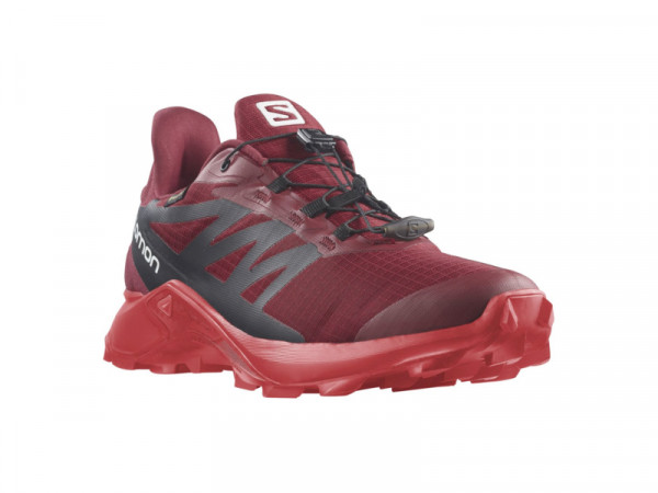 Salomon Herren Traillaufschuh Supercross 3 rot/Gore-Tex