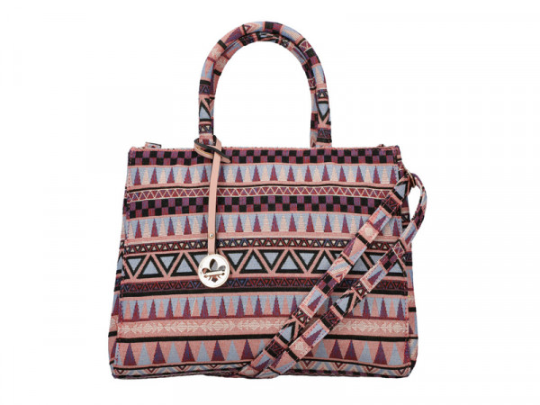 Rieker Damen Handtasche rose-multi