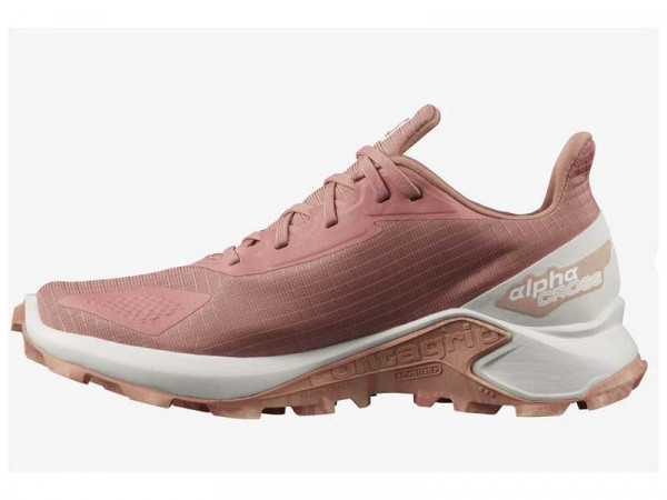 Salomon Damen Traillaufschuh Alphacross rosa