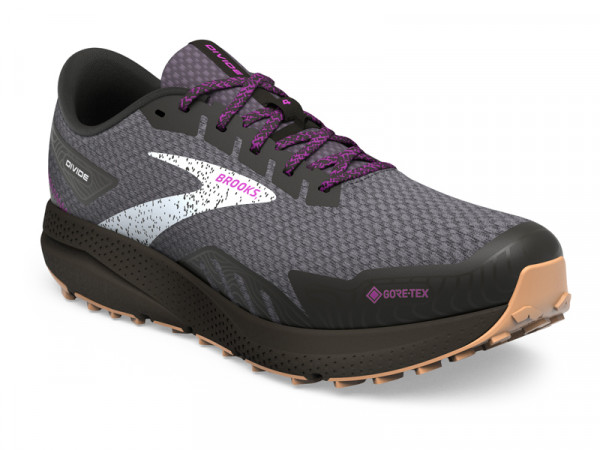 Brooks Damen Laufschuh Divide 4 schwarz/Gore-Tex