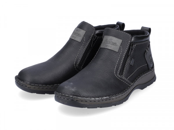 Rieker Herren Bootie schwarz/TEX