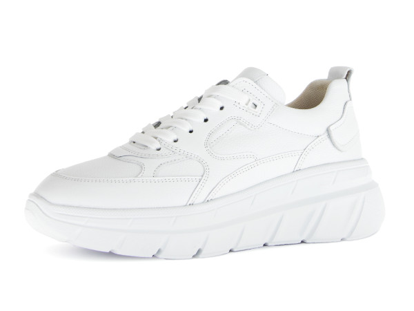 Gabor fashion Damen Leder Sneaker weiss