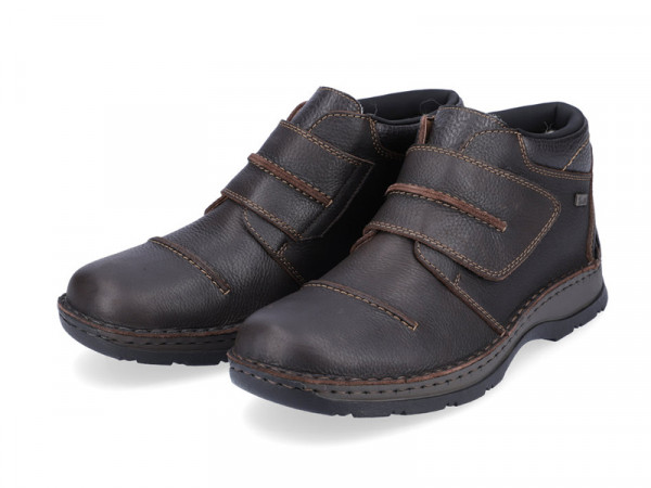 Rieker Herren Bootie moro/klett TEX