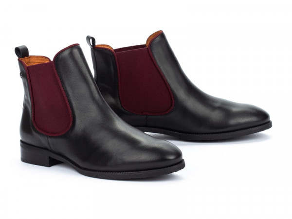 Pikolinos Damen Chelsea Boots Royal schwarz