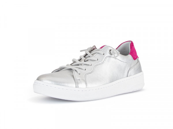 Gabor fashion Sneaker silber/pink