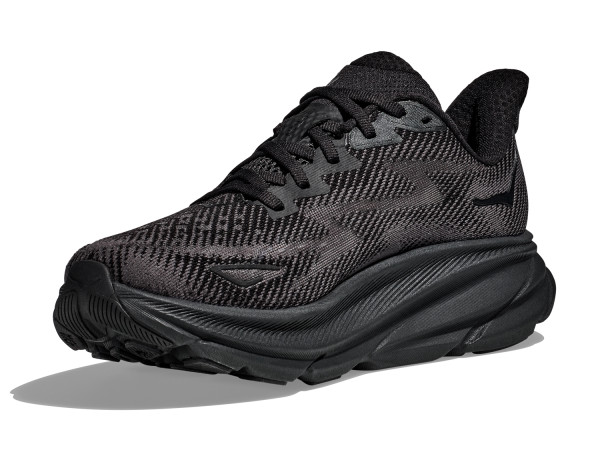 Hoka Herren Laufschuh Clifton 9 black/black