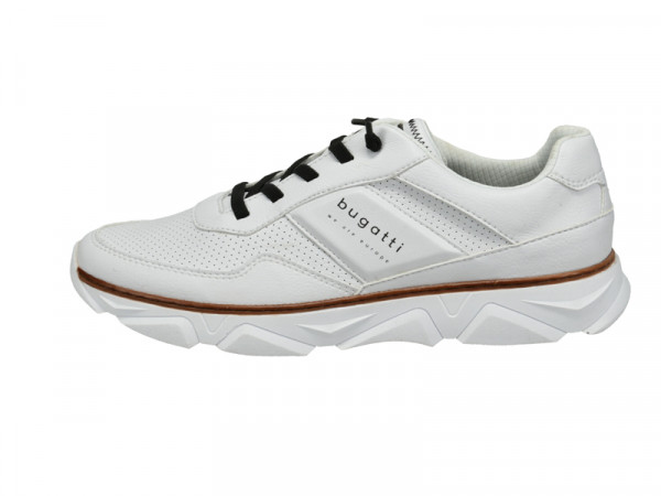 Bugatti Men Schnürschuh Lima white