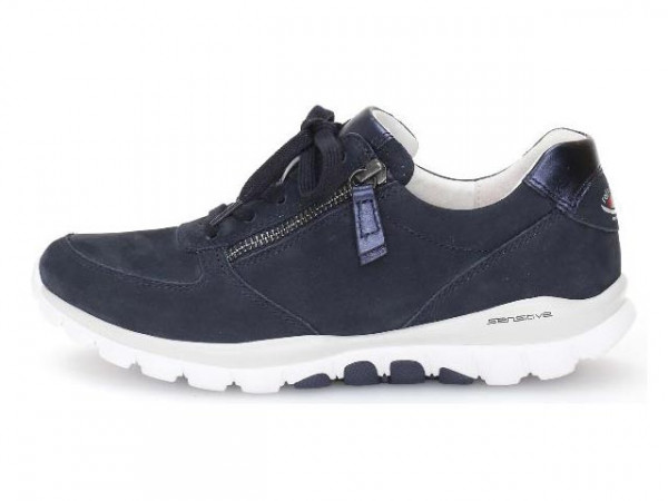 Gabor Damen Sneaker blau/Rolling Soft