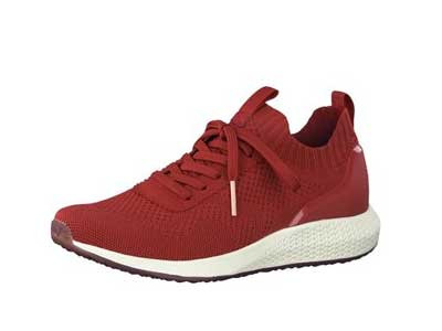 Tamaris Damen Sneaker Low Scarlet