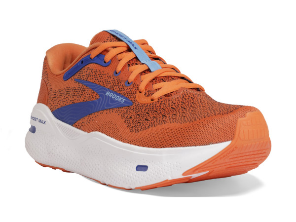 Brooks Herren Laufschuh Ghost Max red orange