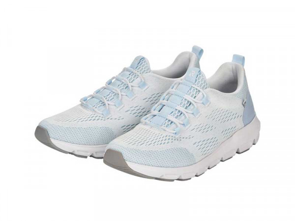 Rieker Damen Revolution Sneaker sportweiss/ciel