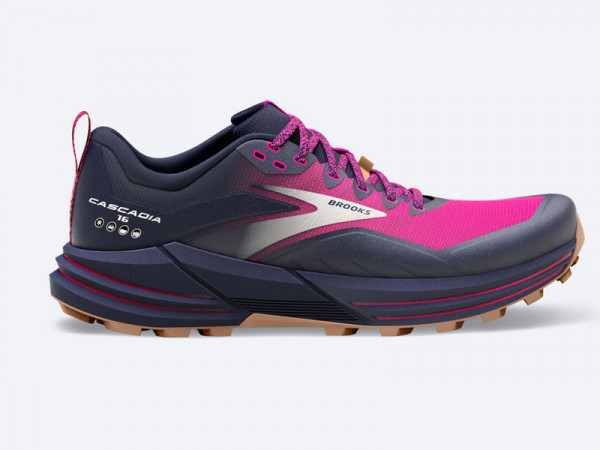 Brooks Damen Traillaufschuh Cascadia 16 pink