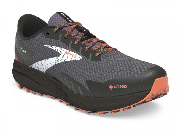 Brooks Herren Laufschuh Divide 4 schwarz/Gore-Tex