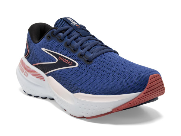 Brooks Damen Laufschuh Glycerin GTS 21 blue icy pink