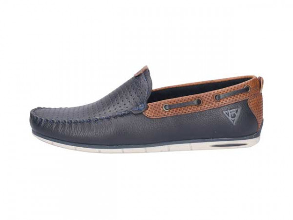 Bugatti Shoes Herren Mokassin Chelsey dark blue