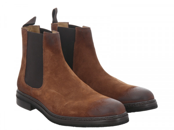 Mercanti Fiorentin Herren Chelsea Boots braun/Velours