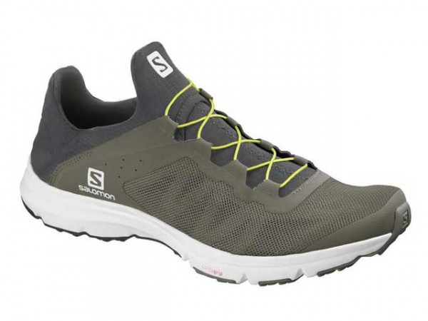 Salomon Herren Wasser Sneaker Amphib Bold grün