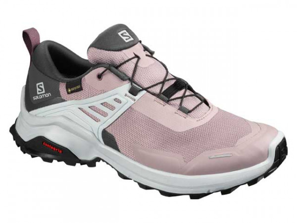 Salomon Damen Hikingschuh X-Raise pink/Gore-Tex